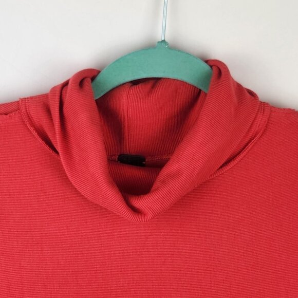 We The Free Alameda Oversized Slouchy Dolman Sleeve Ribbed Turtleneck Top sz M - Picture 4 of 11